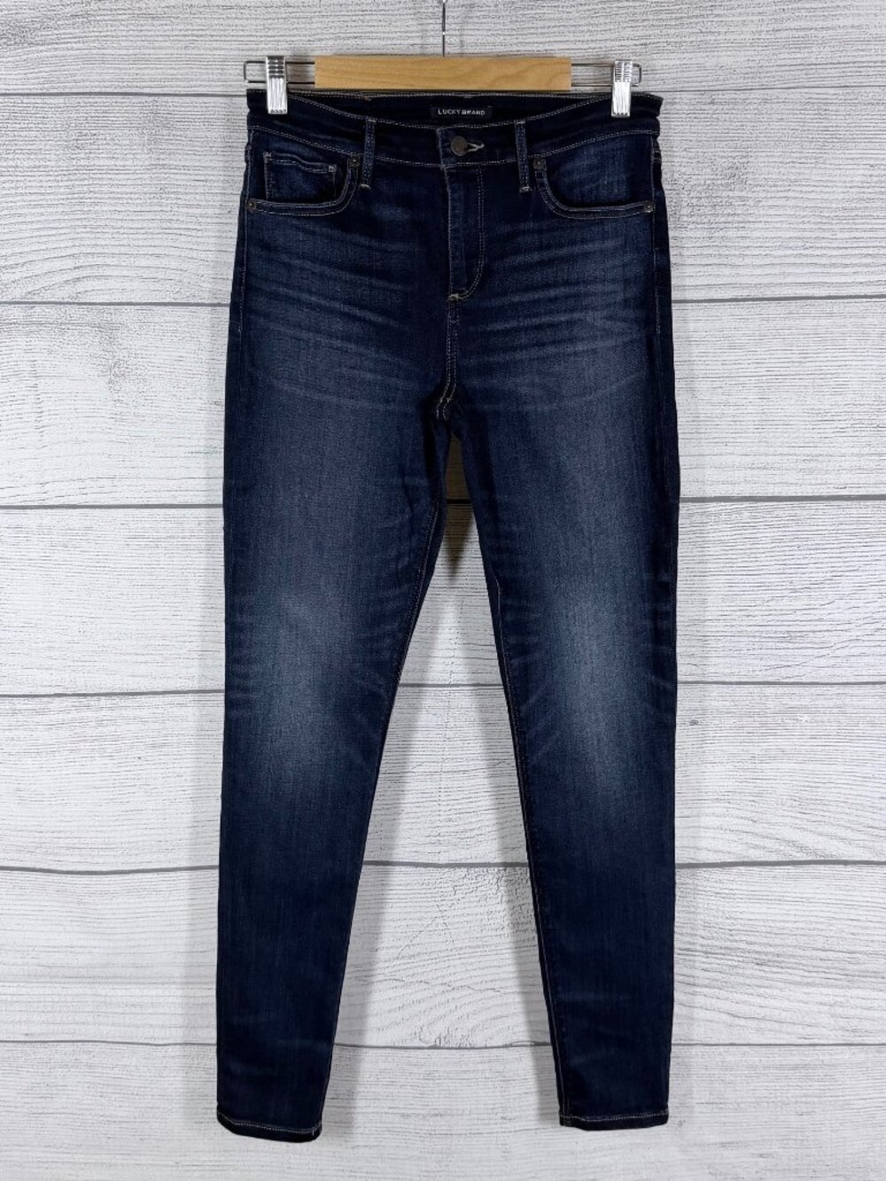 💙 Lucky Brand Ava Super Skinny Jeans Fayette Springs Dark Wash Size 29